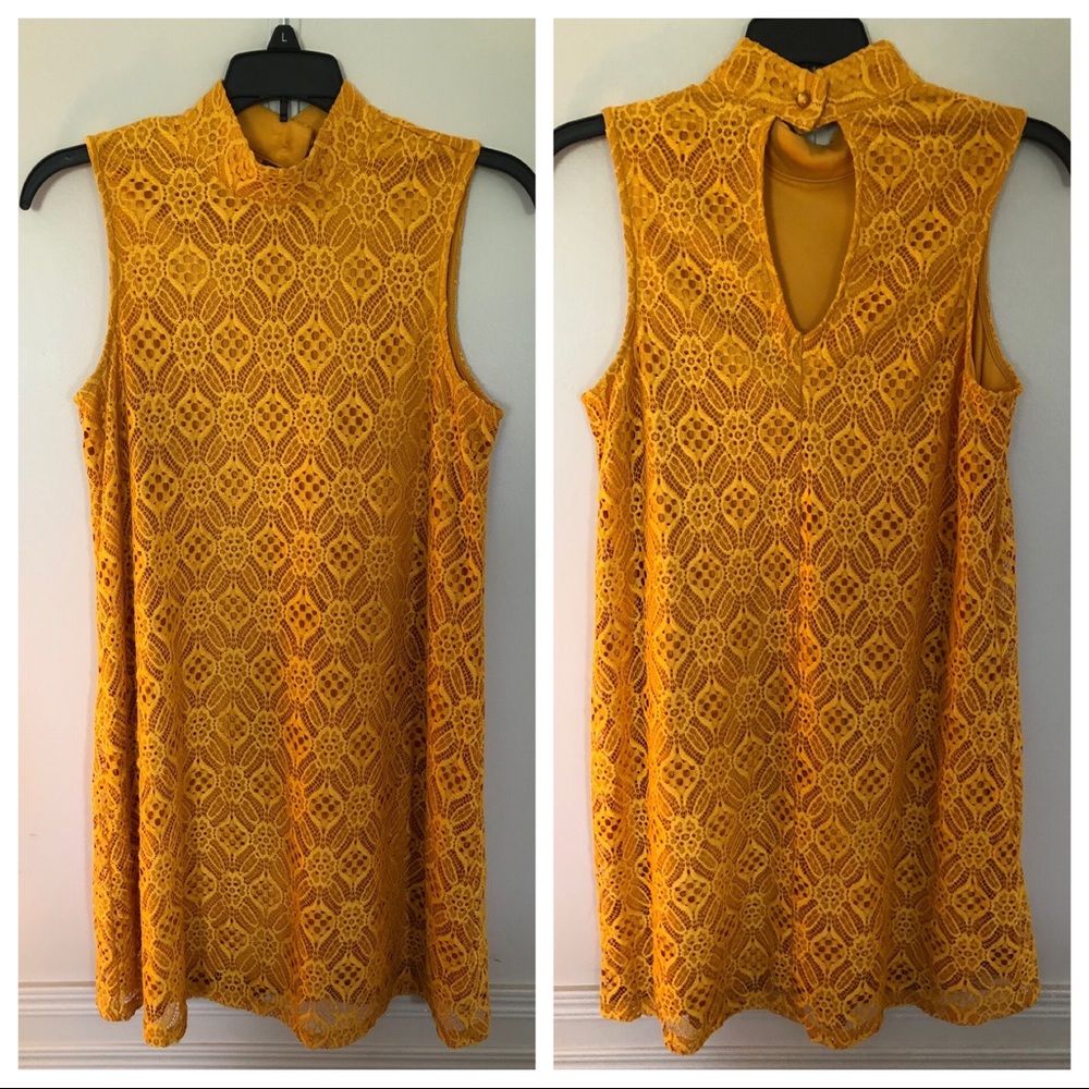 Mustard Dress